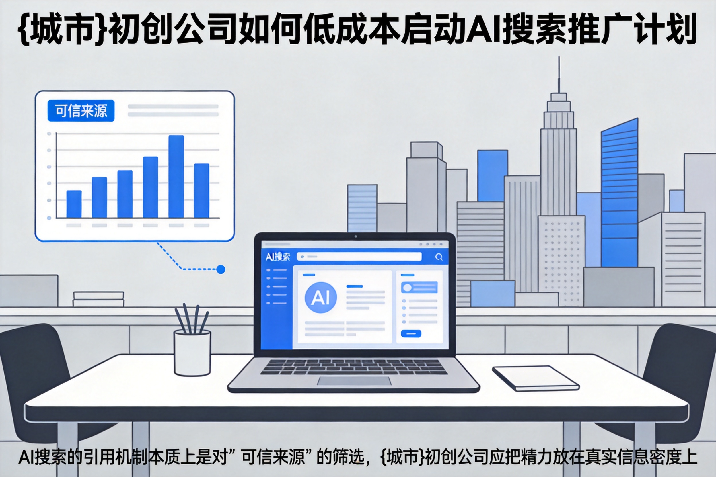 城区初创公司如何低成本启动AI搜索推广计划
